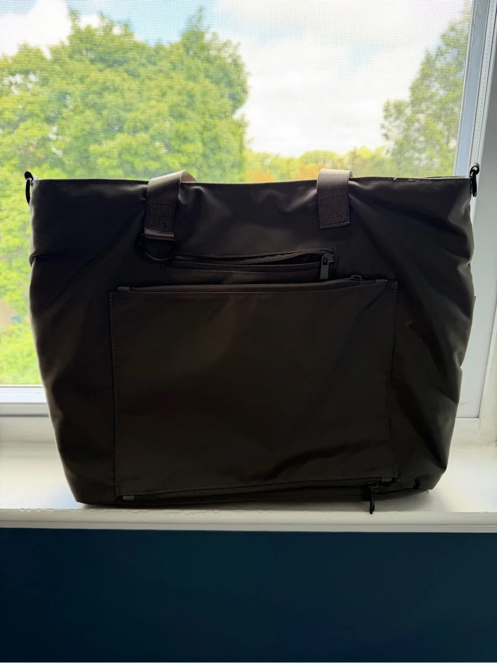 Brixley Black Women's Laptop Tote Bag